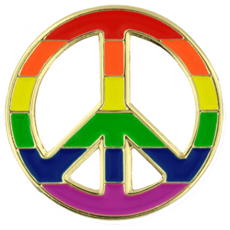 Pride Peace Pin 