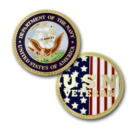 U.S. Navy Veteran Coin