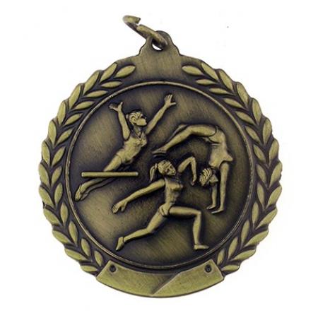 Gymnastics Medal - Female - Engravable 