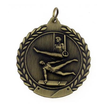Gymnastics Medal - Male - Engravable 