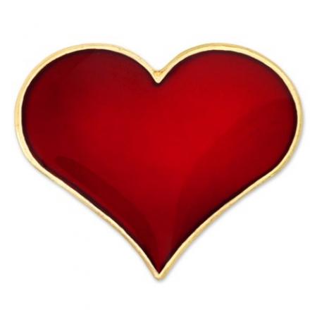 Red Heart Pin