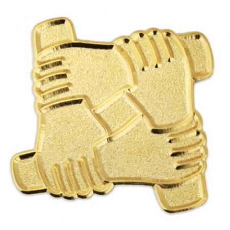 Arm to Arm Teamwork Pin