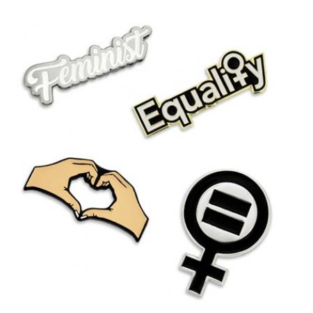 Women's Equality 4-Pin Set