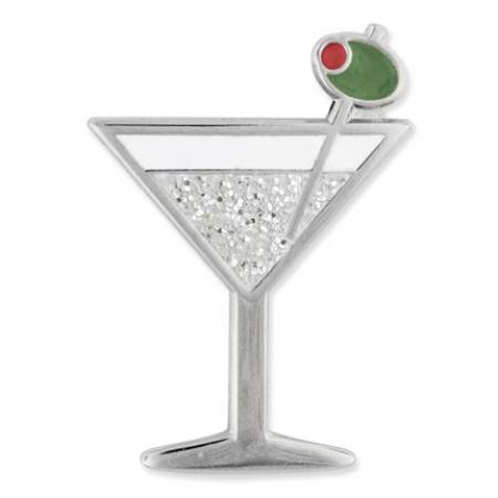 Martini Lapel Pin 