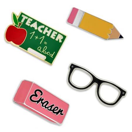 School Rules 4-Pin Set