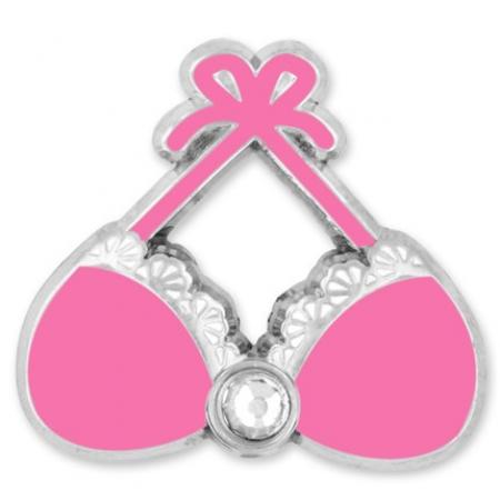 Pink Bra Pin