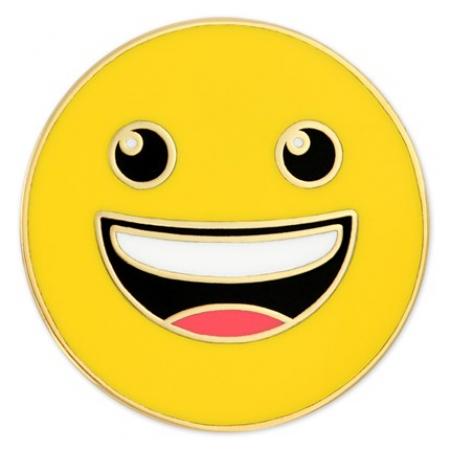 Happy Emoji Pin