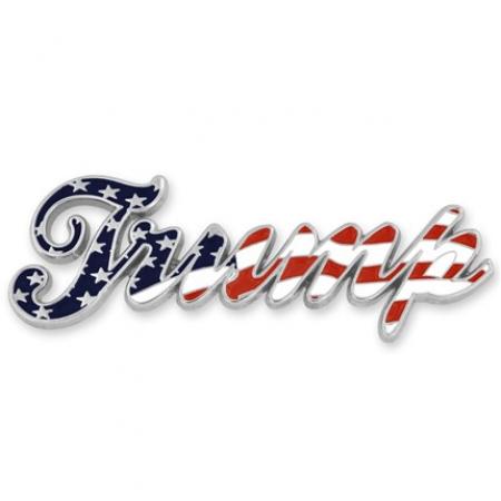 Trump American Flag Brooch