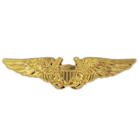 U.S. Navy Flight Officer Wing Pin 