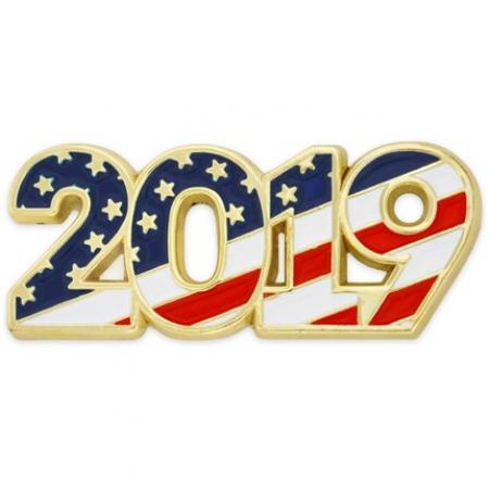 2019 Patriotic Year Pin 
