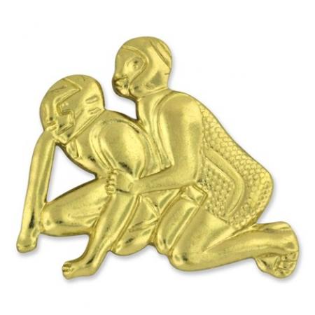 Wrestling Chenille Pin