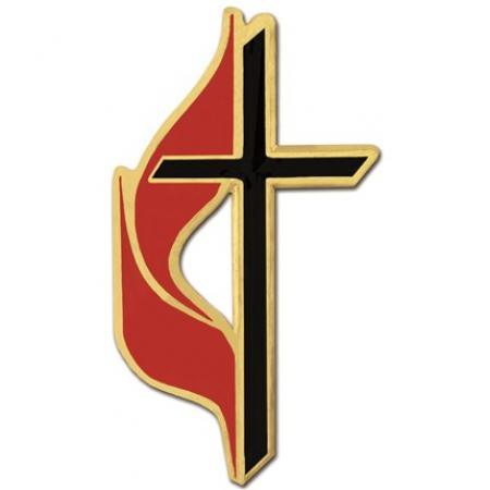 Methodist Enamel Pin