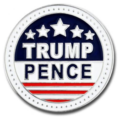 Trump and Pence Lapel Pin 