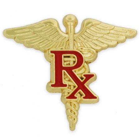 RX Caduceus Pin