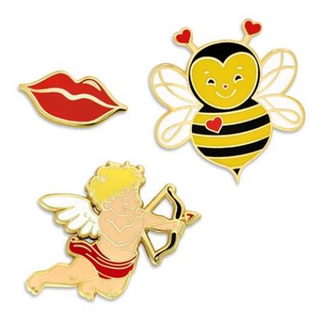 Valentine's 3-Pin Set