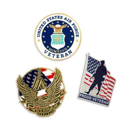 U.S. Air Force Veteran 3-Pin Set