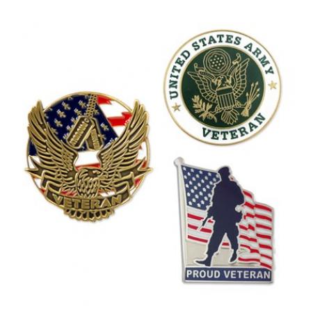 U.S. Army Veteran 3-Pin Set