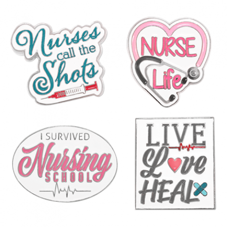 Nurse Life 4-Pin Set 