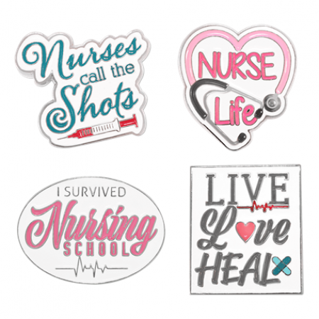 Nurse Life 4-Pin Set
