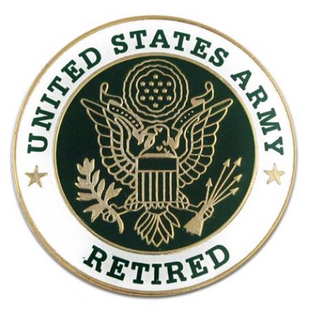 U.S. Army Retired Pin
