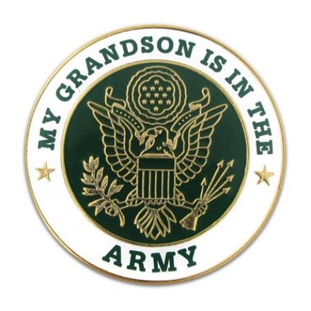 U.S. Army Grandson Pin