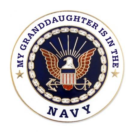 U.S. Navy Granddaughter Pin 