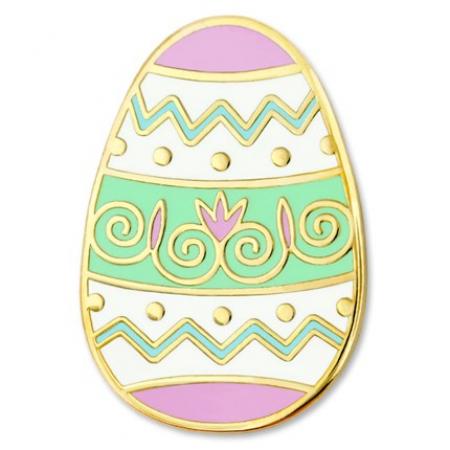Decorated Easter Egg Pin 