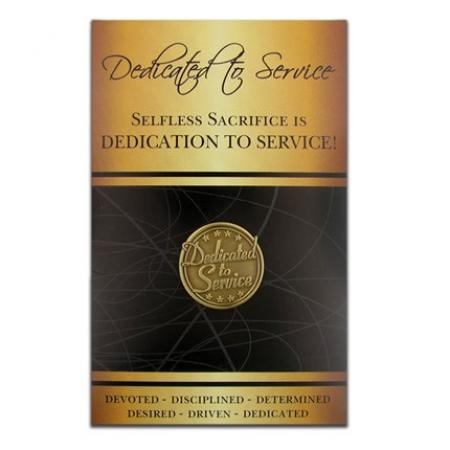 Dedicated to Service Pin with Card