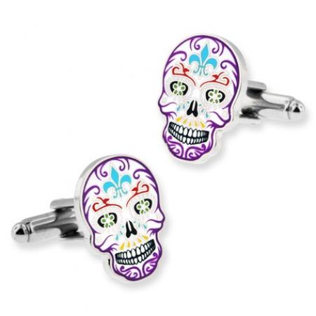 Day Of The Dead Cufflink Set 