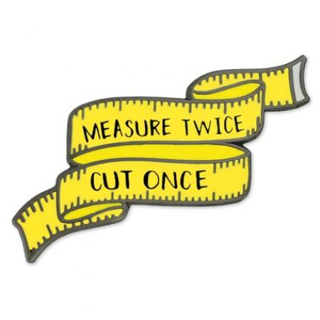 Measuring Tape Pin Magnetic Back 