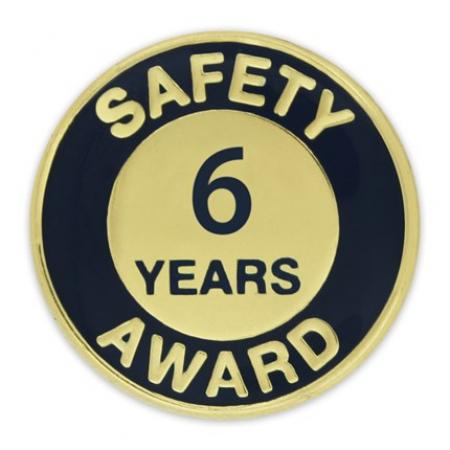 Safety Award Pin - 6 Years