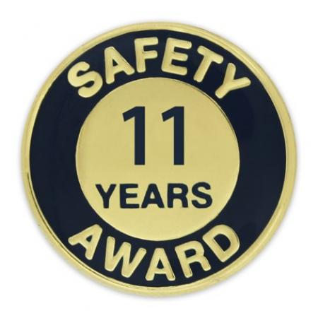 Safety Award Pin - 11 Years