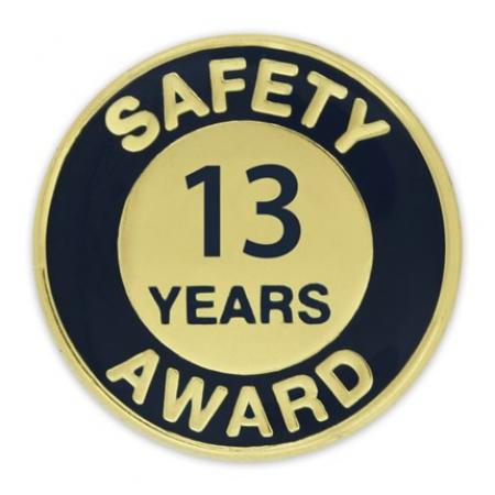 Safety Award Pin - 13 Years 