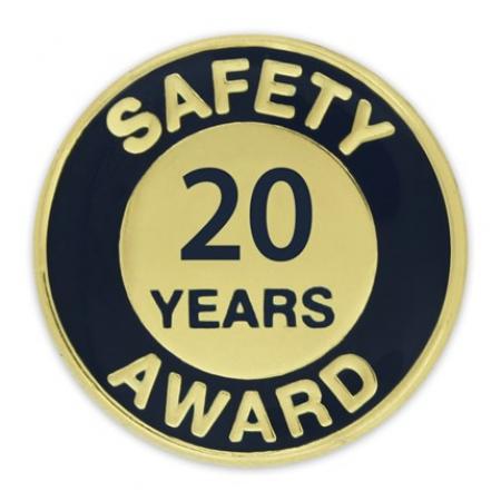 Safety Award Pin - 20 Years