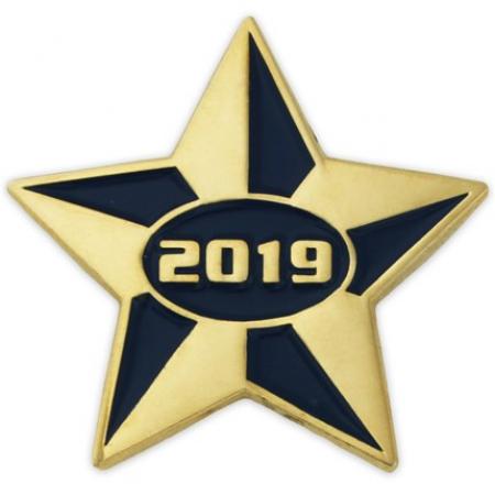 2019 Blue and Gold Star Pin 