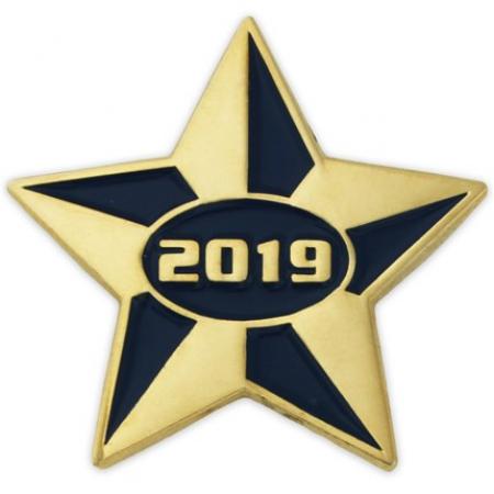 2019 Blue and Gold Star Pin