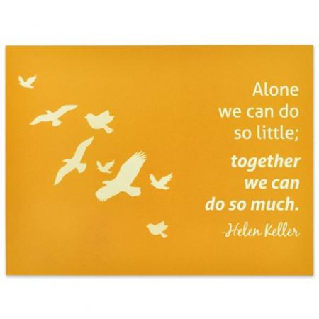 Together We Can Presentation Card