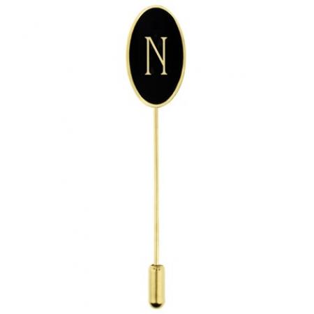 Letter N Stick Pin