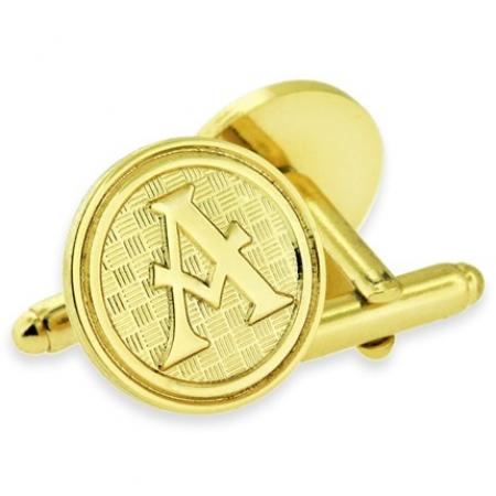 Letter A Cufflink Set
