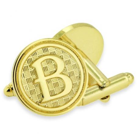 Letter B Cufflink Set