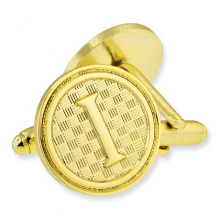 Letter I Cufflink Set