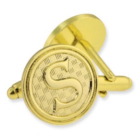 Letter S Cufflink Set