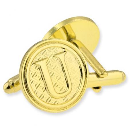 Letter U Cufflink Set 