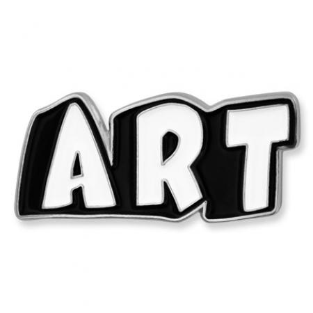 Art Word School Pin