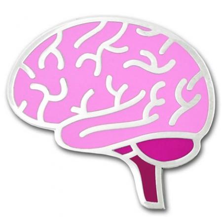 Human Brain Lapel Pin 