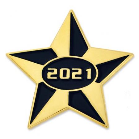 2021 Blue and Gold Star Pin 