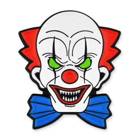 Scary Clown Pin 