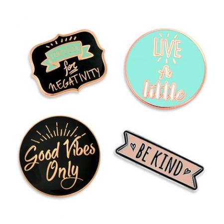 Good Vibes 4-Pin Set
