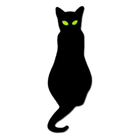 Black Cat Pin