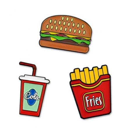 Fast Food 3-Pin Set